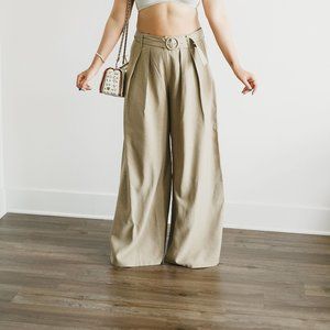 Wide Leg Trousers
